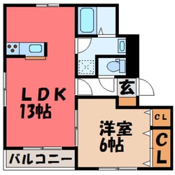 オアーゼ Bの物件間取画像